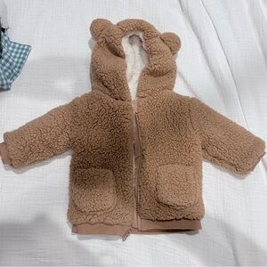 Cozy Brown Teddy Bear Hoodie for Kids